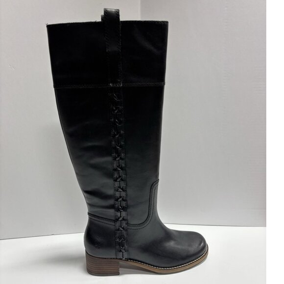 Lucky Brand Women’s Hidranja Black Knee High Boots Size 6.5 M
